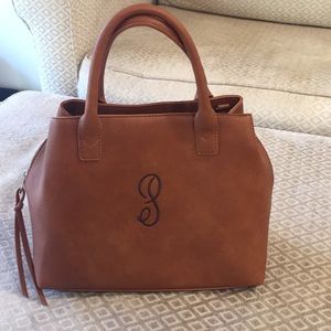 Initials,inc sable brown bag